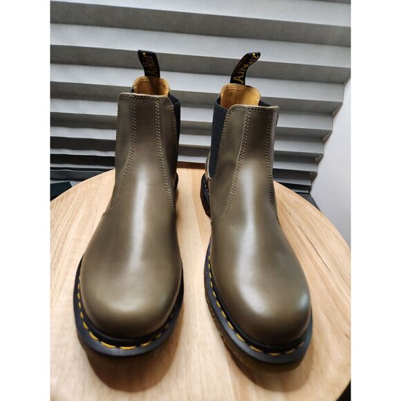 Dr. Martens 2976 Carrara Olive Chelsea Boots – Men’s US 13, AirWair - Picture 5 of 10
